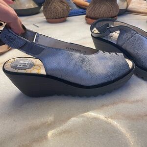 Fly London Yeay Peep Toe Sandal